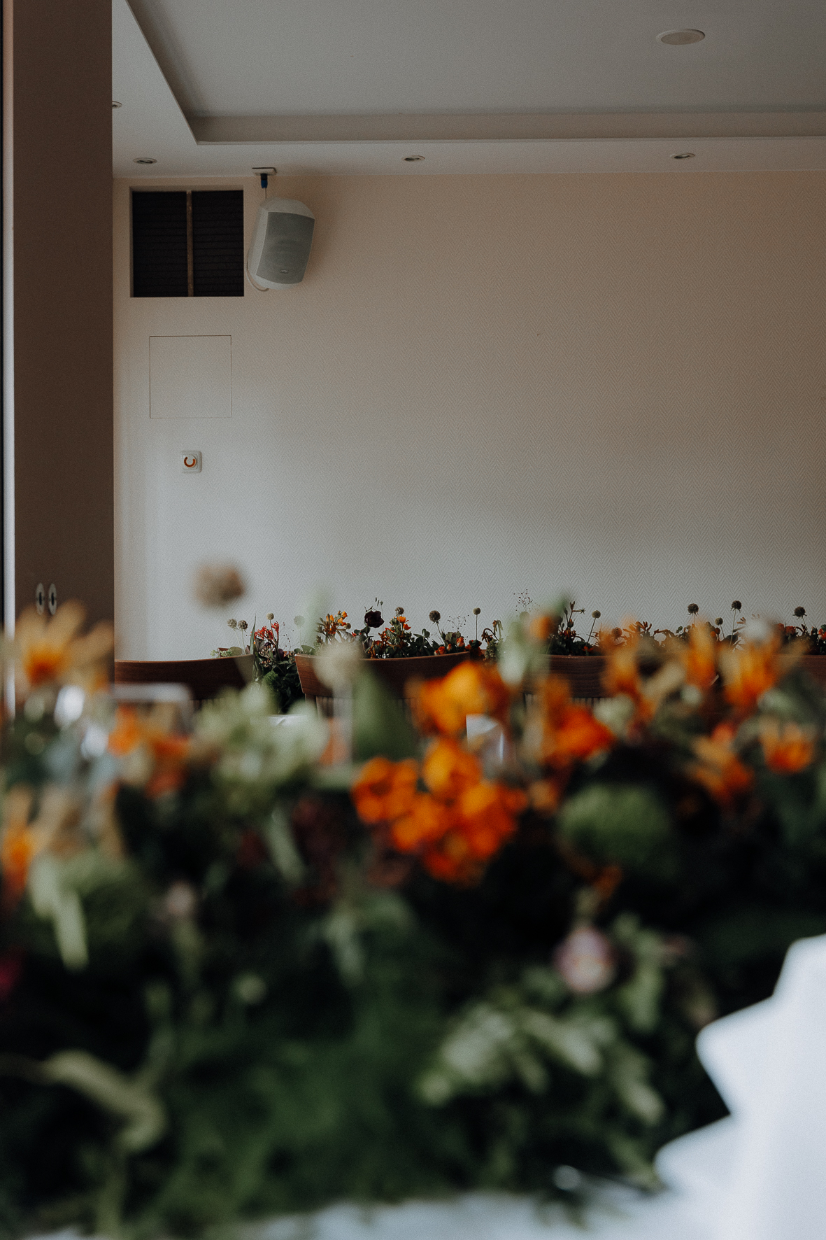 blog milles fleurs florist blumenladen hannover tischdekoration orange fries